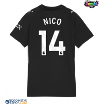 Ženski Nogometni dresi Manchester City Nico Gonzalez #14 Gostujoči 2025-26 Kratek Rokav